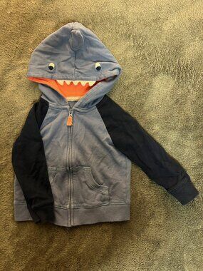 Carters Shark Sweater (12 Months)